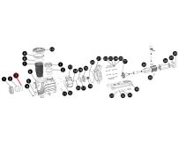 Ущільнювальне кільце з'єднувальної муфти насоса SLP d114x5.7