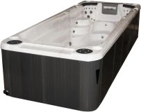 Плавальний СПА-басейн Passion Spas Aquatic 2 (600x228x126 см), Сріблясто-білий