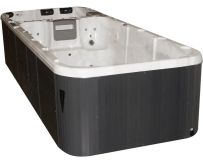 Плавальний СПА-басейн Passion Spas Aquatic 3 Deep (580x224x155 см), Сріблясто-білий