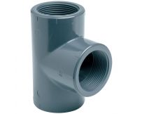 Тройник ПВХ Effast 90° с внутренней резьбой