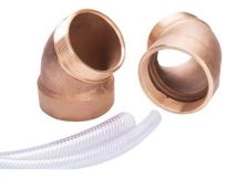 Комплект кутів на 45° Fitstar 7935051 для Taifun, Taifun-Duo, 2-1/2", для солоної води