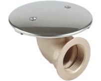 Донный слив Fitstar 2015021, 2", боковое подключение, 168 мм, для соленой воды