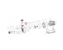 Ущільнювальне кільце корпуса насоса Aquaviva ZWE/WTB