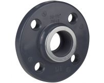 Фланець ПВХ Hidroten, жорсткий з металевим кільцем, ВР
