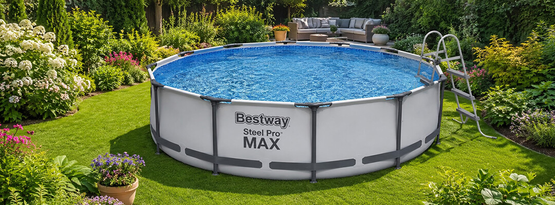 Каркасный бассейн Bestway 56418 с картриджным фильтром и лестницей