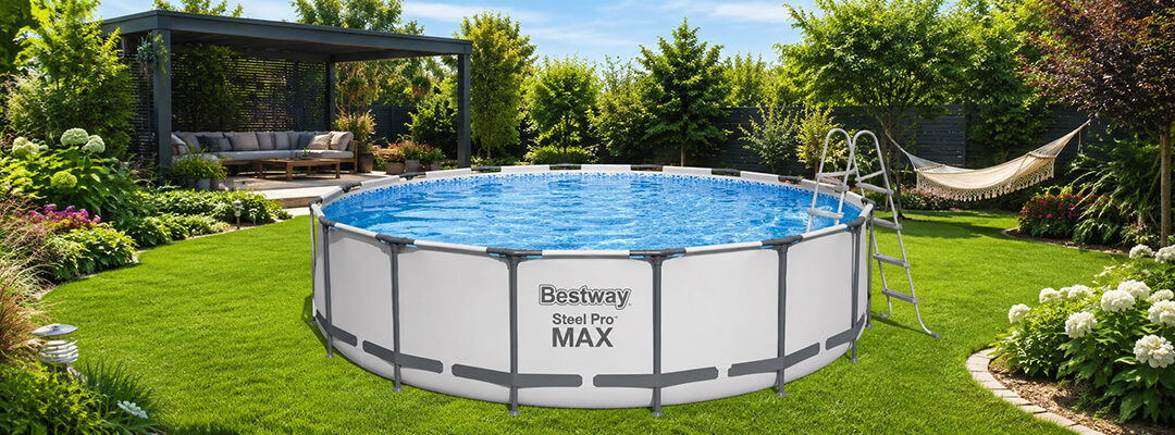 Каркасный бассейн Bestway 56438 с картриджным фильтром и лестницей