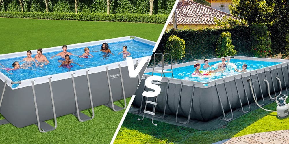 Сравнение больших каркасных бассейнов