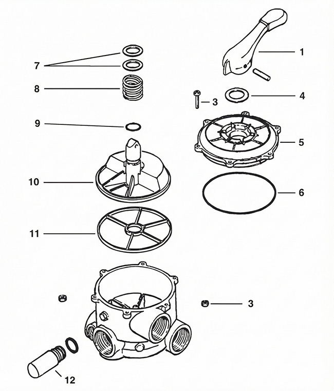 Схема Hayward SP071620E