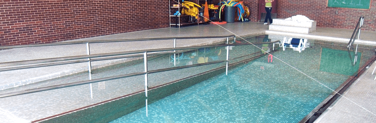 Наклонные спуски (пандусы)