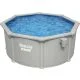 Збірний басейн Bestway Hydrium 56566 (300x122 см) з пісочним фільтром, драбиною та тентом