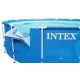 Каркасний басейн Intex 28242 (457х122 см) з картриджним фільтром, драбиною, підкладкою і тентом