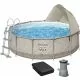 Каркасний басейн Bestway 561FY (396х107 см) з картриджним фільтром, драбиною, тентом і навісом