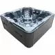 СПА-басейн Aquajoy Maldives (230х230х95 см), темний опал, з динаміками та LED-підсвічуванням