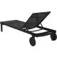 Шезлонг Aquajoy Casablanca, чорний