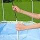 Дитячий каркасний басейн Bestway 56432 (244х51 см) з тентом