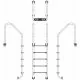 Сходи для басейну Emaux Standard SLF515-SR (5 сходинок), AISI-304