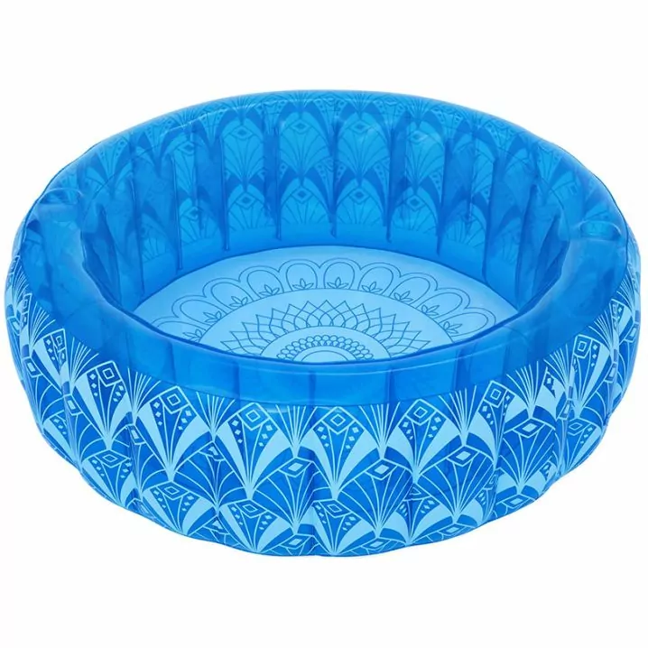 Дитячий надувний басейн Bestway 54479 (168х53 см) Богемний синій