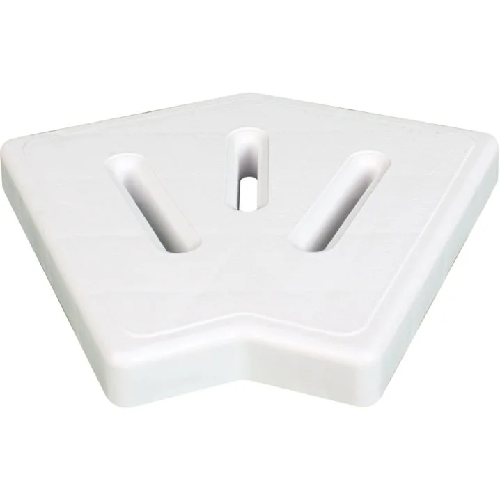 Кутовий елемент Aquaviva KP HKE24-G для переливної решітки 45° 195х25 мм