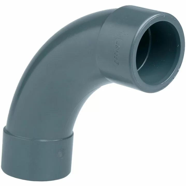 Відвід ПВХ Effast плавний 90°