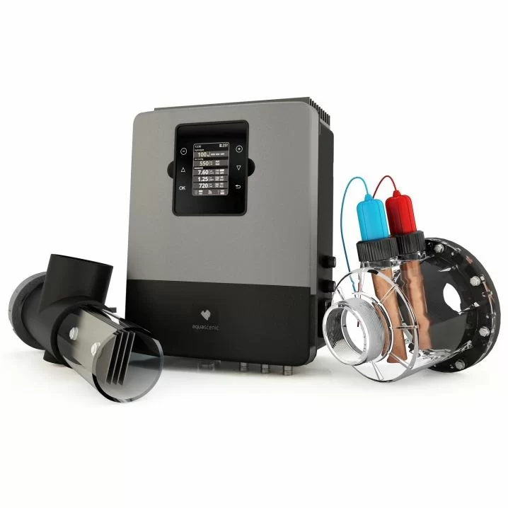 Гідролізер Hayward Aquascenic HD3 (200 м³, іонізація Cu/Ag) з функцією управління басейном