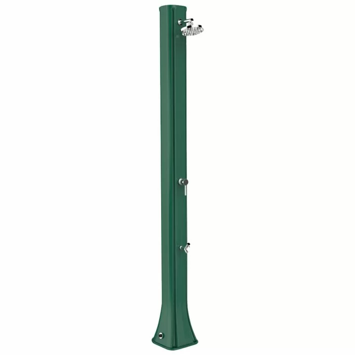 Душ сонячний Aquaviva Big Happy Five  з мийкою для ніг, темно-зелений F620/6016, 36 л